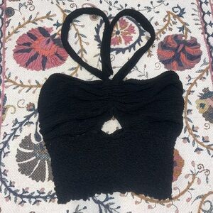 Urban Outfitters Black Halter Top